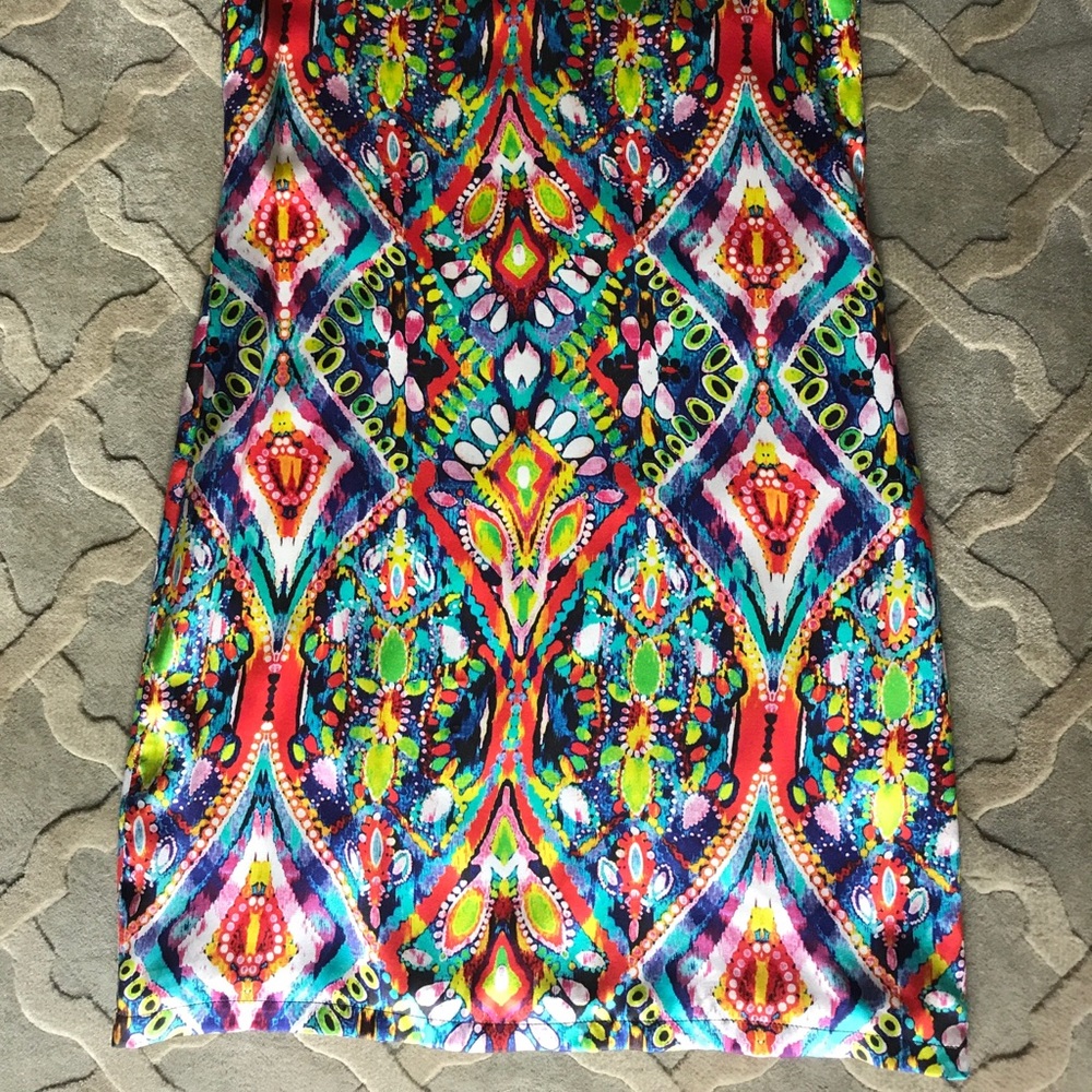 Nell silk shift dress